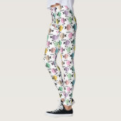 Nahtlose Fische abstrakte Skandinavien Leggings (Links)