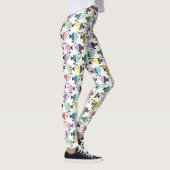 Nahtlose Fische abstrakte Skandinavien Leggings (Rechts)
