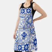 Nahtlose Fliese mit Viktorianischen Motiven. Ma Schürze (InSitu)