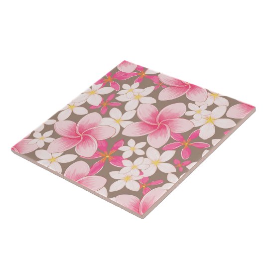 Nahtlose Fliese - tropischer Druck (Seite)