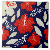 Nahtlose Fliese - tropischer Druck (Vorderseite)