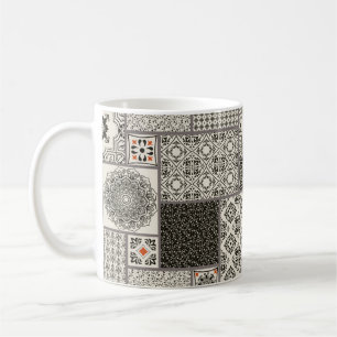 Nahtlose Fliesen mit dem Islam, Arabisch, Indien Kaffeetasse