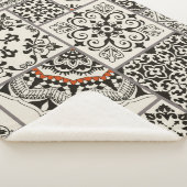 Nahtlose Fliesen mit dem Islam, Arabisch, Indien Sherpadecke (3/4)