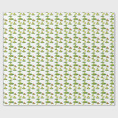 Nahtlose Frösche Geschenkpapier (Flach)