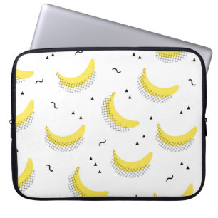 nahtlose Fruchtkinder Hintergrund. Abstrakte Geome Laptopschutzhülle