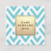 Nahtlose GeometricPattern GoldSquare Visitenkarte