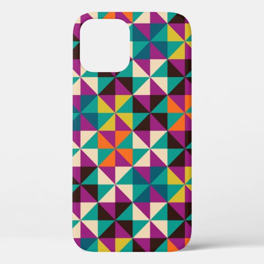 Nahtlose Geometrie, modernes Muster. Case-Mate iPhone Hülle (Rückseite)