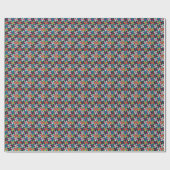 Nahtlose Geometrie, modernes Muster. Geschenkpapier (Flach)