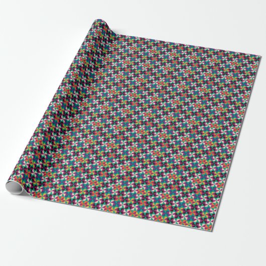 Nahtlose Geometrie, modernes Muster. Geschenkpapier (Ungerollt)