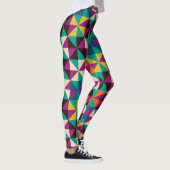 Nahtlose Geometrie, modernes Muster. Leggings (Rechts)