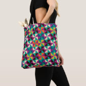 Nahtlose Geometrie, modernes Muster. Tasche (Von Nahem)