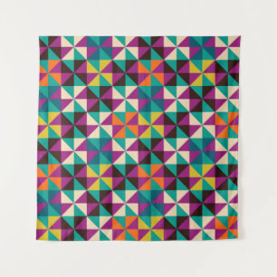 Nahtlose Geometrie, modernes Muster. Wandteppich