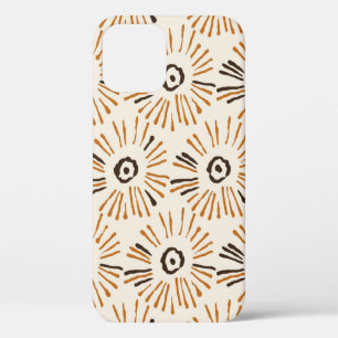 Nahtlose geometrische Batik-Blumenmuster im Herbst Case-Mate iPhone Hülle