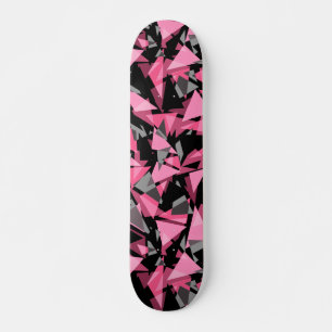 Nahtlose geometrische Dreiecke Skateboard