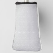 Nahtlose geometrische Gemusterte Putter Golf Headcover (Rotieren 90)