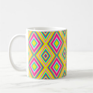 Nahtlose geometrische Raute Formen modern trendy d Kaffeetasse