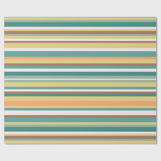 Nahtlose geometrische Streifen Geschenkpapier (Flach)