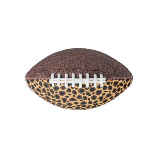 Nahtlose Giraffe-Skin-Muster Football (Vorderseite)