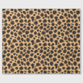 Nahtlose Giraffe-Skin-Muster Geschenkpapier (Flach)