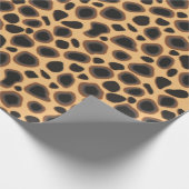 Nahtlose Giraffe-Skin-Muster Geschenkpapier (Ecke)