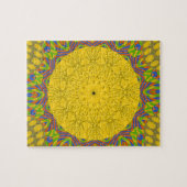 Nahtlose goldene Ornamente. Puzzle (Horizontal)