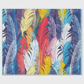 Nahtlose grafische Muster Wunder mehrfarbige Leist Geschenkpapier (Flach)