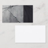 Nahtlose Graue Betonblockmuster Textur Visitenkarte (Vorne/Hinten)
