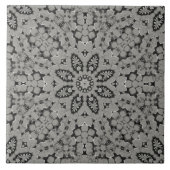 Nahtlose graue Keramik Tile Fliese (Vorderseite)