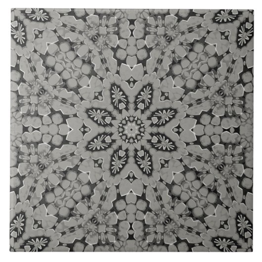 Nahtlose graue Keramik Tile Fliese (Vorderseite)