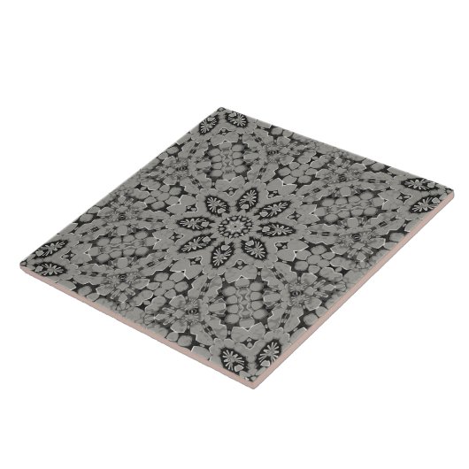 Nahtlose graue Keramik Tile Fliese (Seite)