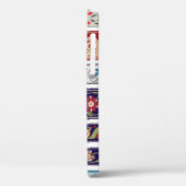 Nahtlose Grenzen mit verschiedenen skurrilen Blume Case-Mate iPhone Hülle (Rückseite / Links)