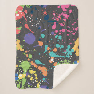 Nahtlose Grundierung mit Aquarellfarben sp Sherpadecke