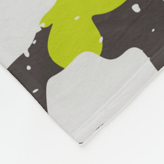 Nahtlose Grunge Tarnung Hintergrund. Camouflage  Fleecedecke (Ecke)