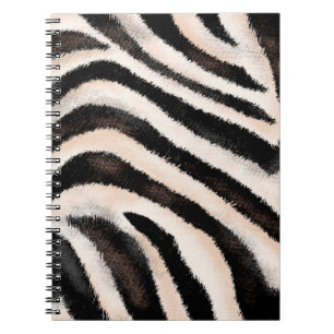 Nahtlose Hand zeichnend Zebrastruktur, Tierdruck, Notizblock