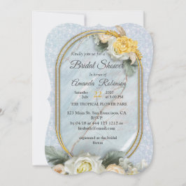 Nahtlose hellblaue, rosa und weiße Mandalase Einladung