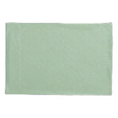 Nahtlose hellgrüne, gelbe und weiße Mandalase Kissenbezug (Rückseite)