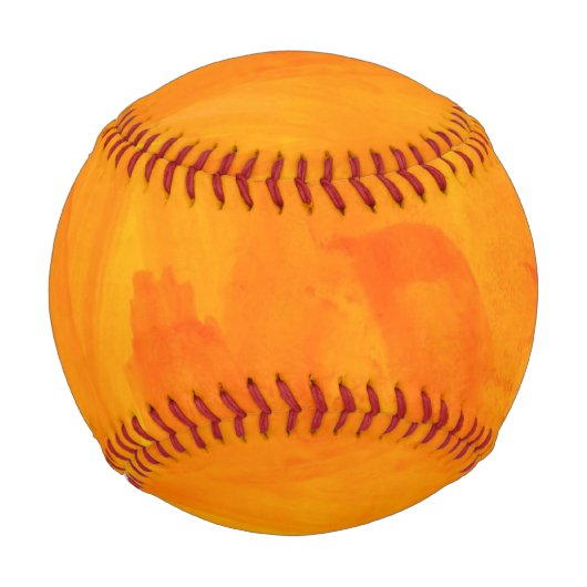Nahtlose Hintergrundfarbe Gelb Abstrakt Baseball (Vorderseite)
