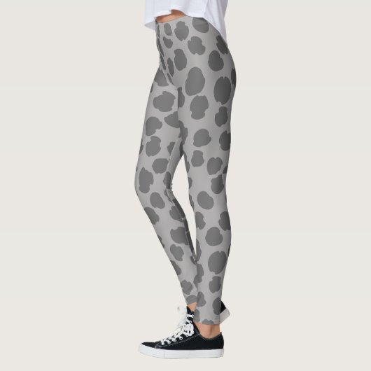 Nahtlose Hochglanzleopardrucke, Lässig & sportlich Leggings (Links)