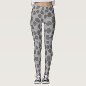 Nahtlose Hochglanzleopardrucke, Lässig & sportlich Leggings (Vorderseite)