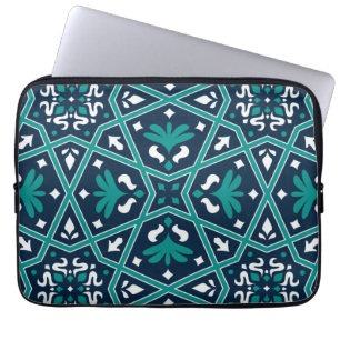 Nahtlose islamische Keramik Laptopschutzhülle