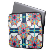 Nahtlose islamische Kunst Laptopschutzhülle (Vorderseite Links)