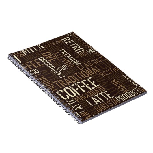 Nahtlose Kaffeemaschine Notizblock (Rechte Seite)