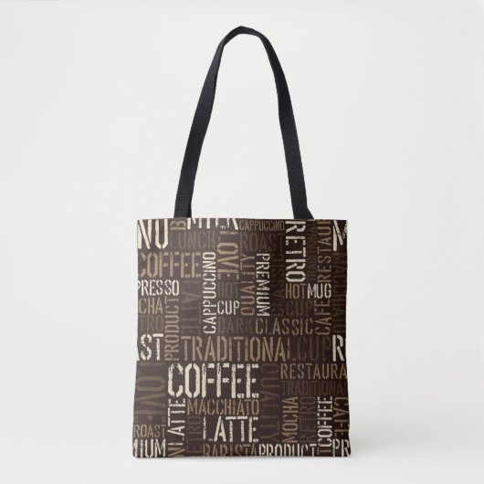 Nahtlose Kaffeemaschine Tasche (Vorderseite)