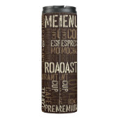 Nahtlose Kaffeemaschine Thermosbecher (Rückseite)