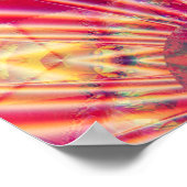 Nahtlose Kaleidoskop farbige Textur. Illustrati Poster (Ecke)