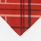 Nahtlose, karierte karierte geometrische Quadrate Fleecedecke (Ecke)