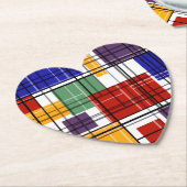 Nahtlose, karierte karierte geometrische Quadrate Untersetzer (angewinkelt)