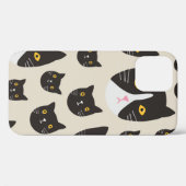 Nahtlose Katze Case-Mate iPhone Hülle (Rückseite (Horizontal))