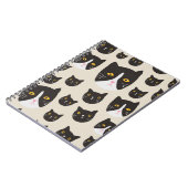 Nahtlose Katze Notizblock (Linke Seite)