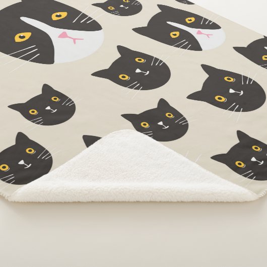 Nahtlose Katze Sherpadecke (3/4)